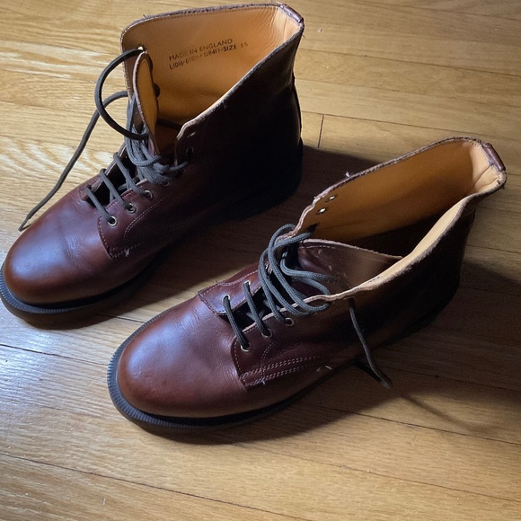 Dr. Martens Shoes - Vintage Dr Martens County 8 eye boots. Made in England.